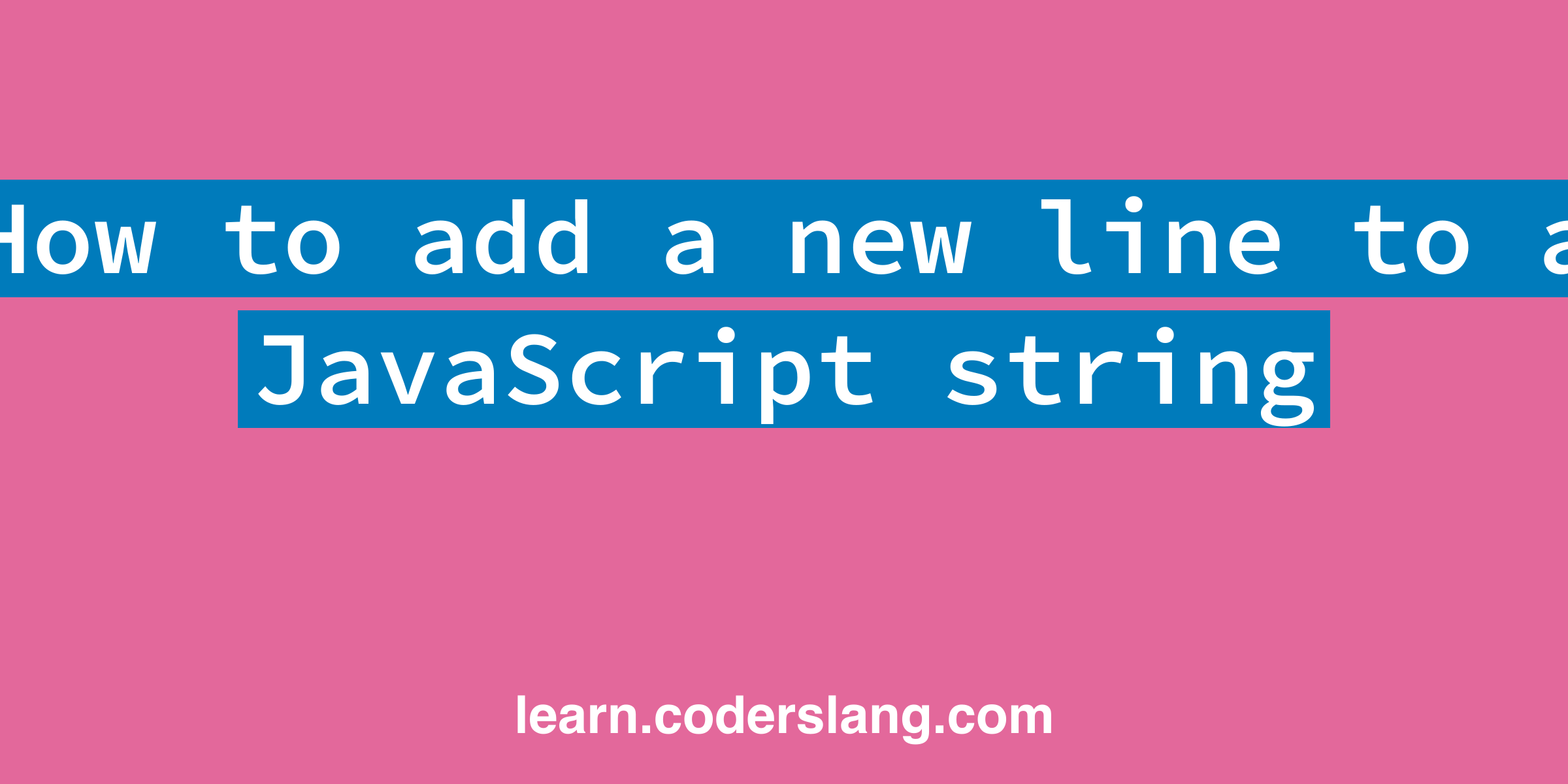 Javascript Remove New Line From String